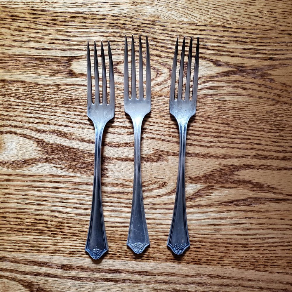 Niagara Silver Plate 3 Forks